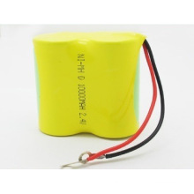 2.4V 10ah D Size NiMH Rechargeable Battery Pack